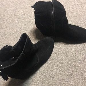 A pair of Ankle boots